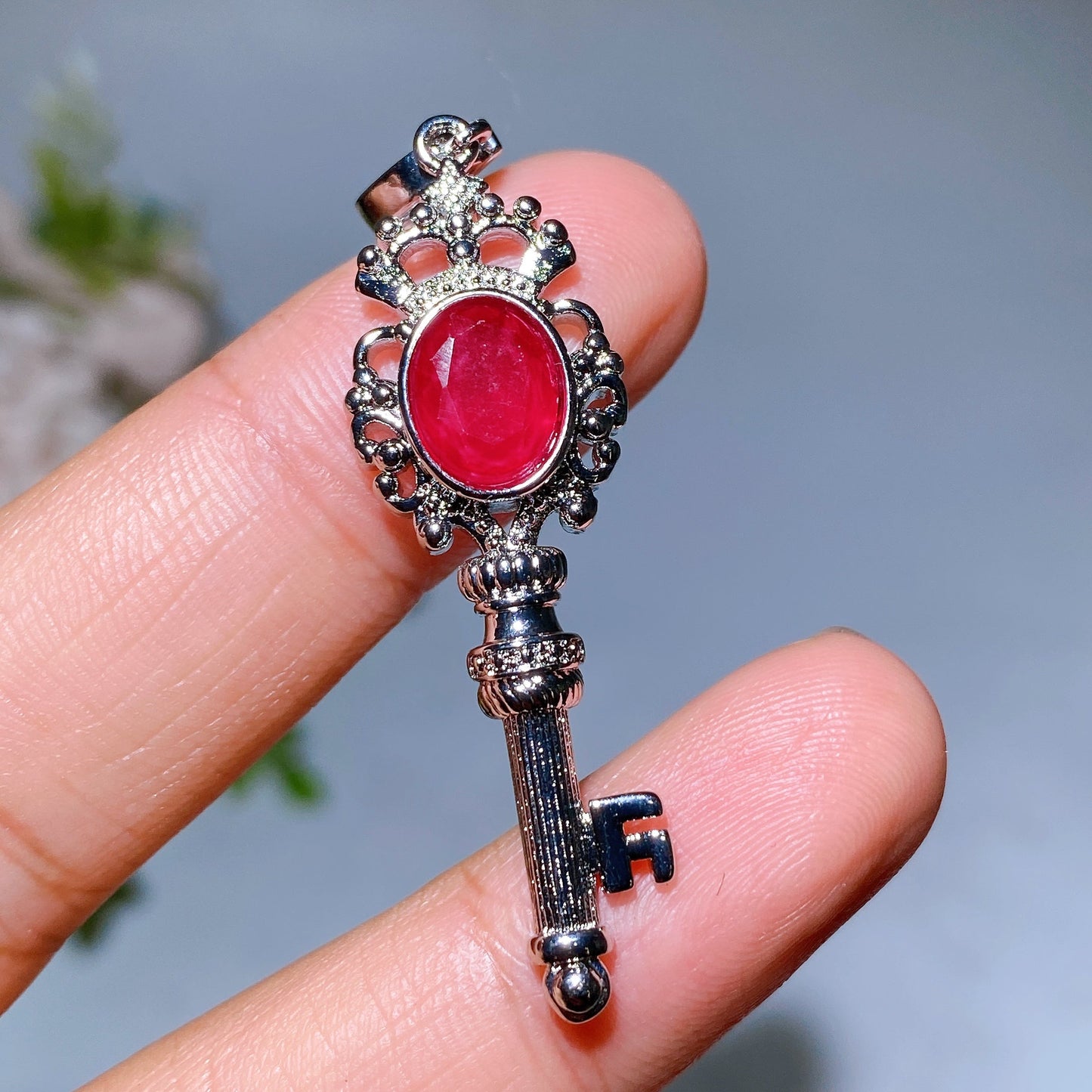 Cooper Silver Plated Crystal Pendant Crystal Healing Bulk Wholesale