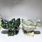 16cm Jade Sepentine Stitch Carving Crystal Healing Bulk Wholesale