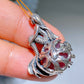 S925 Star Rose Quartz Aquamarine Pendent Crystal Healing Bulk Wholesale