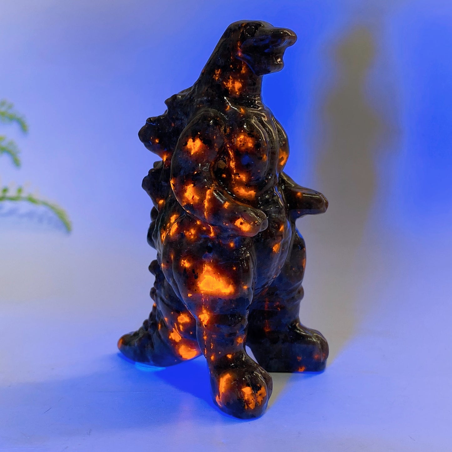 3.2" Crystal Godzilla Carving Crystal Healing Bulk Wholesale