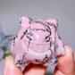 1.3" Rhodonite Gengar Carving Crystal Healing Bulk Wholesale