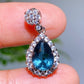 Cooper Silver Plated Crystal Pendant Crystal Healing Bulk Wholesale