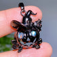 Cooper Silver Plated Crystal Pendant Crystal Healing Bulk Wholesale