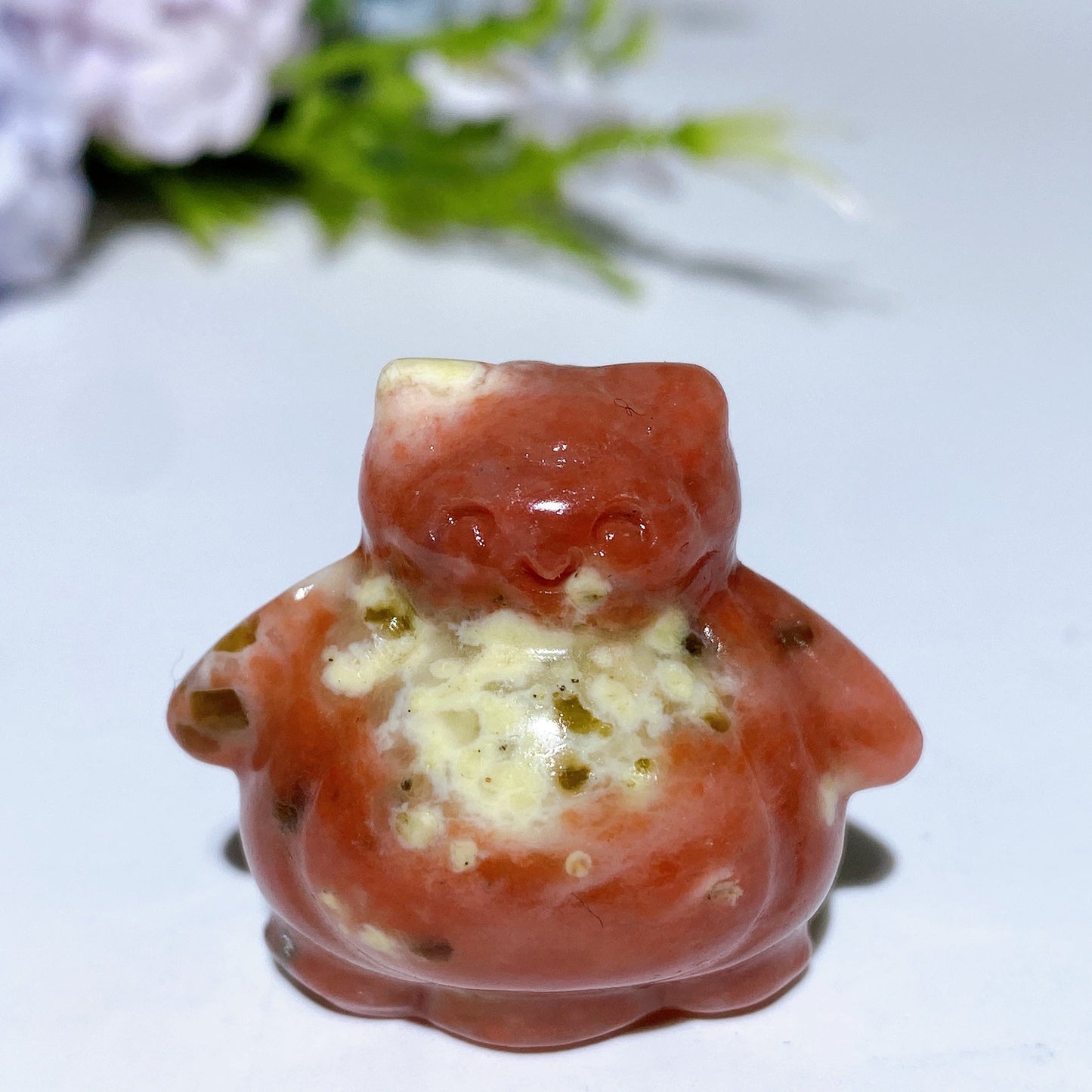 1.2" Crystal Snorlax Carving Crystal Healing Bulk Wholesale