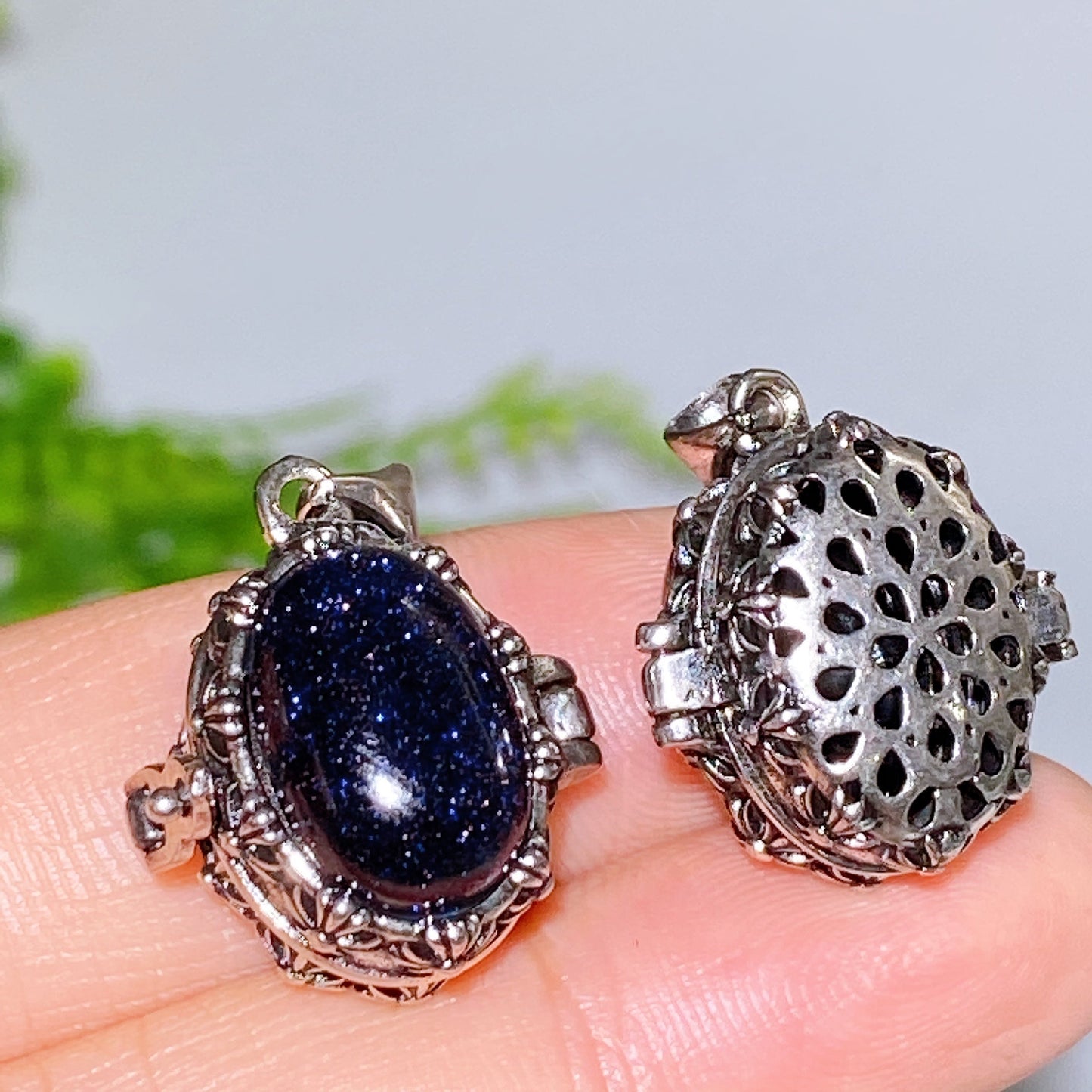 Cooper Silver Plated Crystal Poison Pendant Crystal Healing Bulk Wholesale