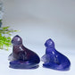 2.1" Fluorite Seal Carving Crystal Healing Bulk Wholesale