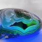 Large Unique Hand Carved Natural Volcanic Agate Skull Crystal Healing Bulk Wholesale