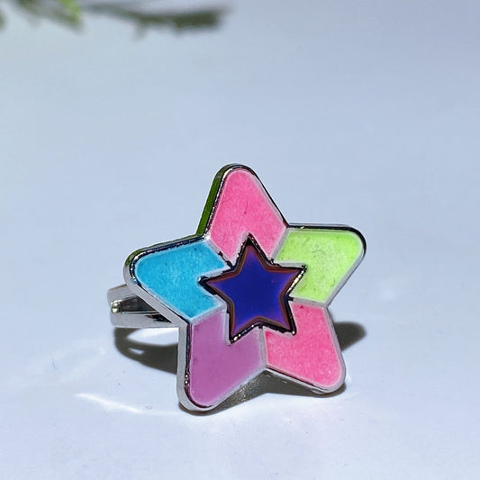 Adjustable Color Changing Ring Crystal Healing Bulk Wholesale