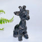 3.1" Natural Crystal Giraffe Carving Crystal Healing Bulk Wholesale