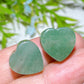 14mm Drilled Crystal Heart for Jewelry DIY Crystal Healing Bulk Wholesale