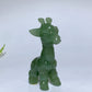 3.1" Natural Crystal Giraffe Carving Crystal Healing Bulk Wholesale