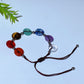 Adjustable Chakra Crystal Bracelet Crystal Healing Bulk Wholesale