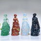 3.9" Natural Crystal Princess Carving Crystal Healing Bulk Wholesale