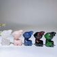 1.5" Crystal Deer Carving Crystal Healing Bulk Wholesale
