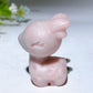 1.5" Crystal Deer Carving Crystal Healing Bulk Wholesale