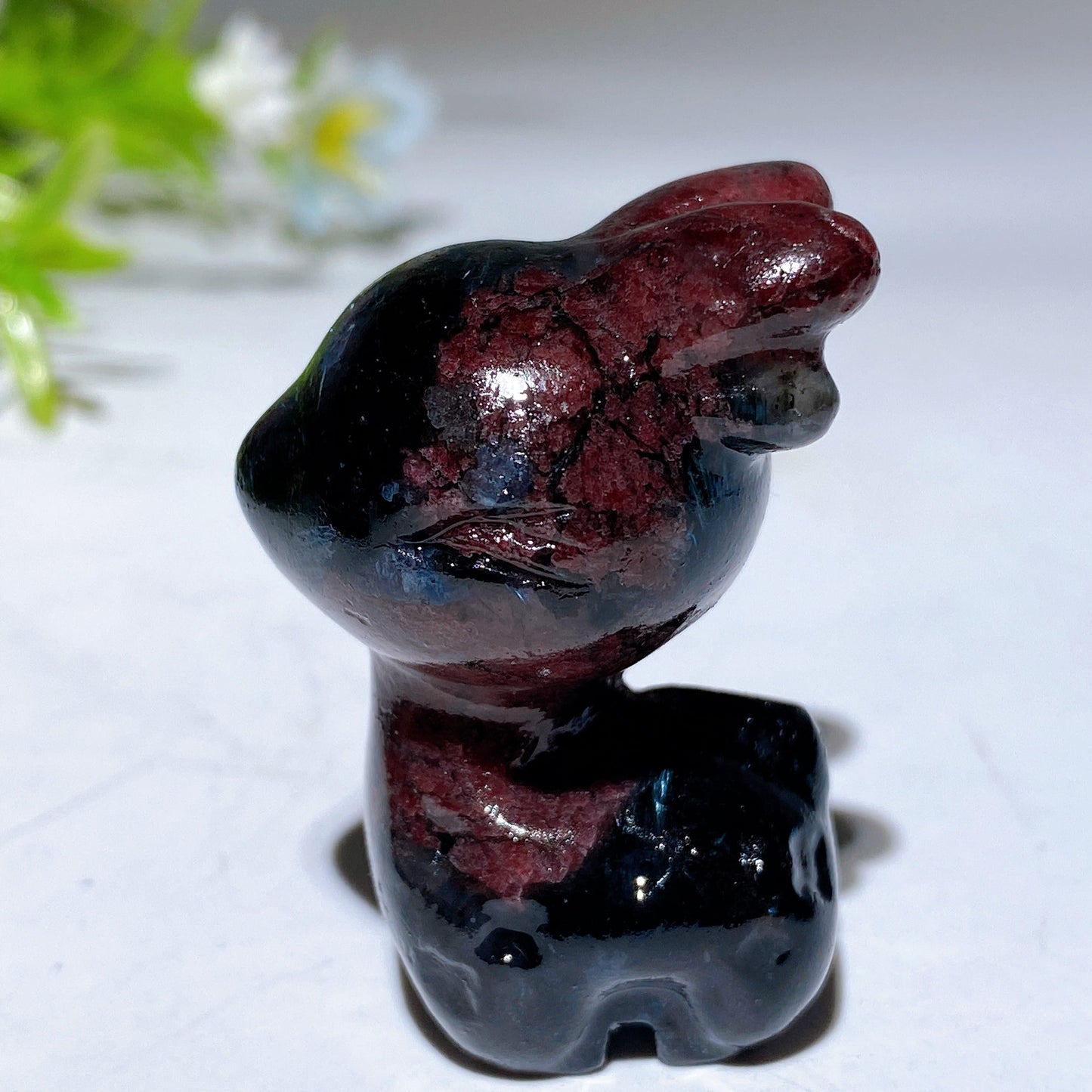 1.5" Crystal Deer Carving Crystal Healing Bulk Wholesale