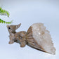 3.0"-4.2" Clear Quartz Cluster Foc Carving Crystal Healing Bulk Wholesale