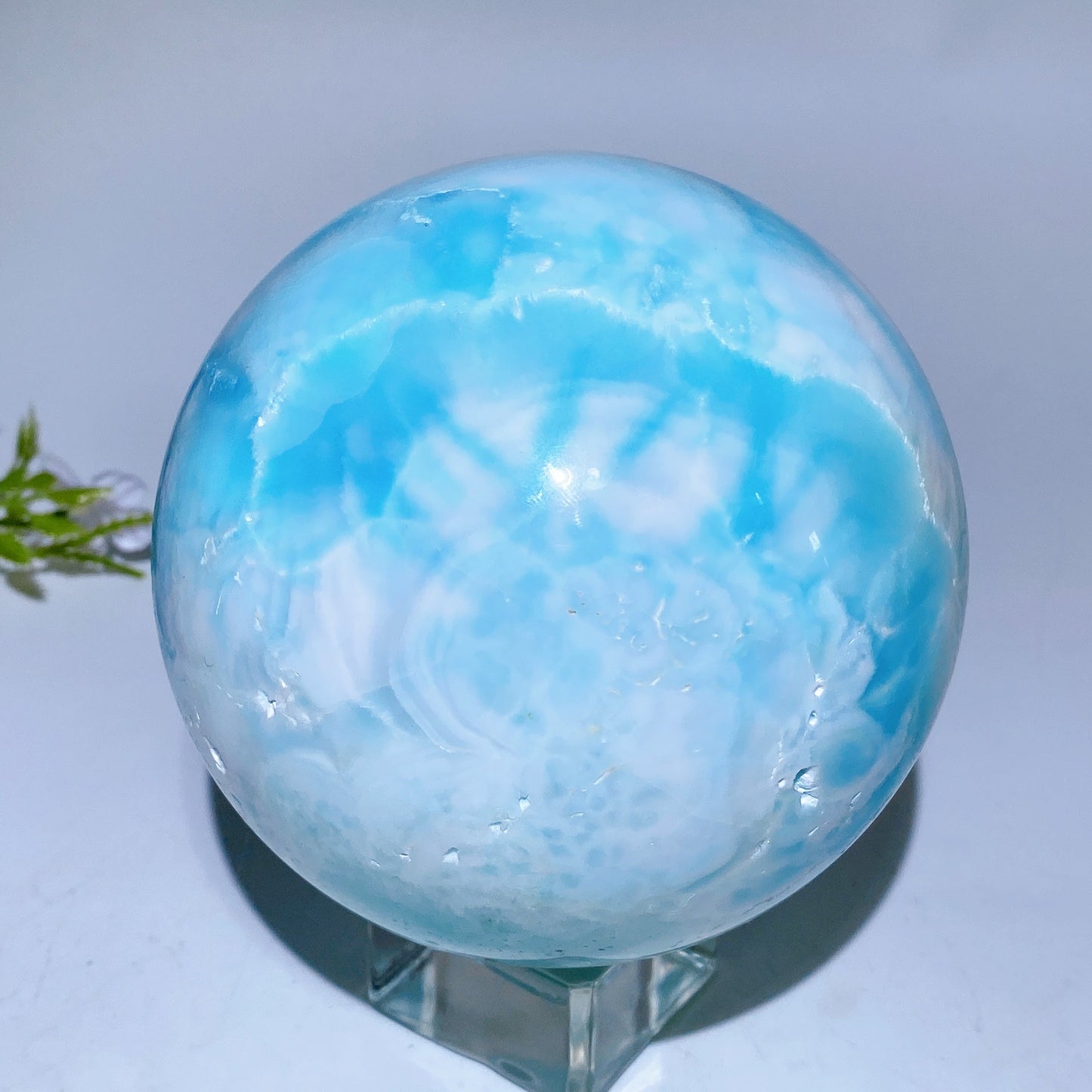 10.5cm Large Unique Hemimorphite Sphere Crystal Healing Bulk Wholesale