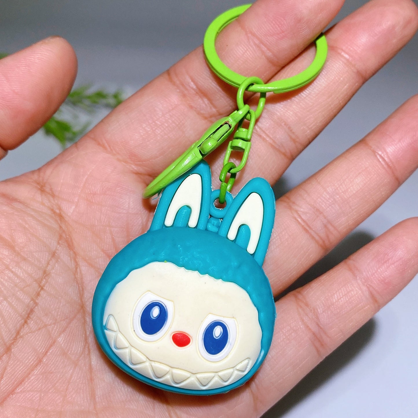 Resin Labubu Key Chain Crystal healing Bulk Wholesale