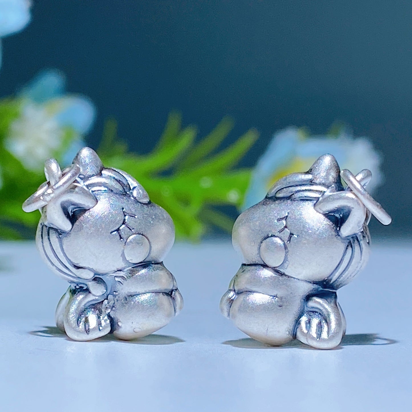 S925 Silver Carving for Jewelry DIY  Crystal Healing Bulk Wholesale