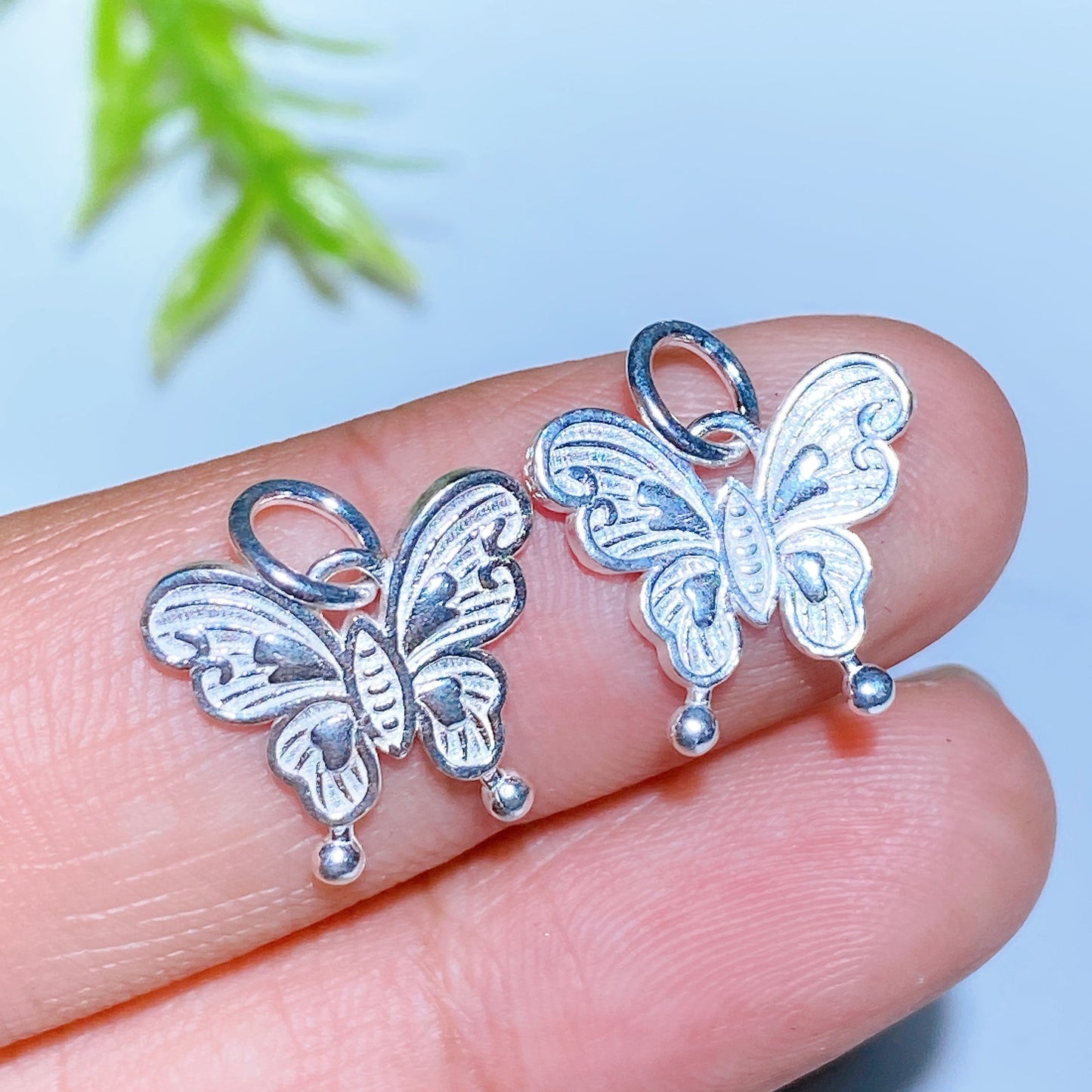 S925 Silver Carving for Jewelry DIY  Crystal Healing Bulk Wholesale