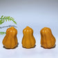 1.2" Natural Yellow Jade Pumpkin Vegetable Carving Crystal Healing Bulk Wholesale