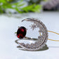 S925 Crystal Ring Crystal Healing Bulk Wholesale