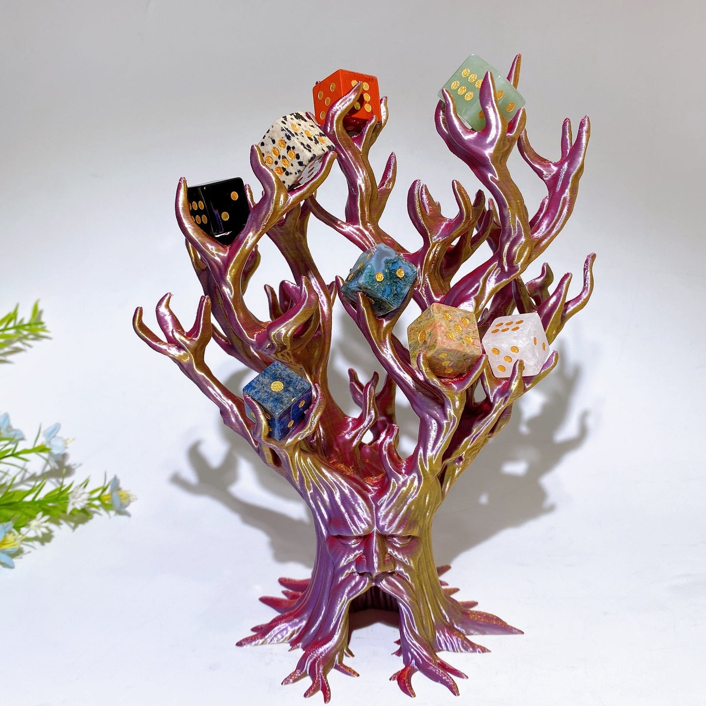 3D Printing Goddess Tree Dice Holder Crystal Healing Bulk Wholesale