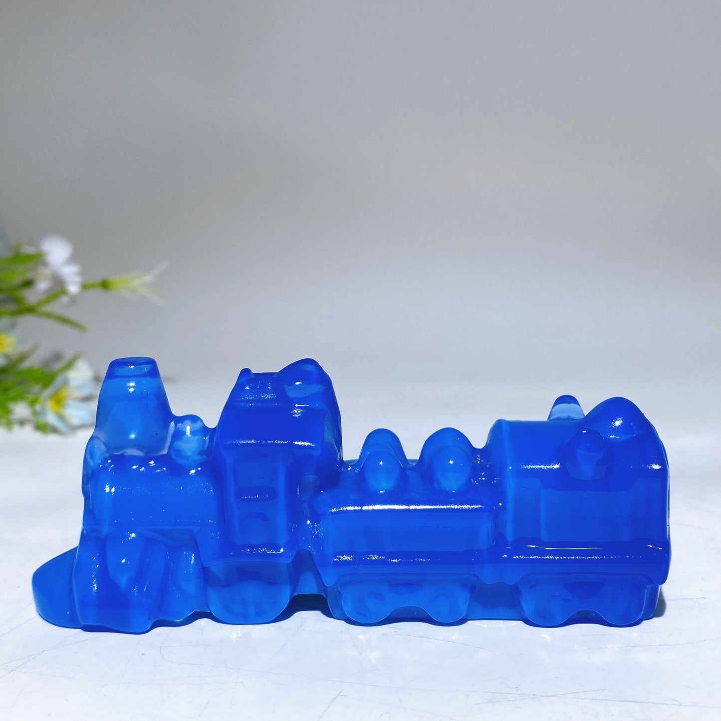 10cm Crystal Train Carving Crystal Healing Bulk Wholesale