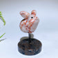 1.6" Natural Crystal Pig Carving with Yooperlite Base Crystal Healing Bulk Wholesale