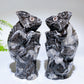 3.9" Natural Jade Chameleon Carving Crystal Healing Bulk Wholesale