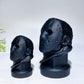 2.8"-4.0" Black Obsidian Chain Saw Massacre Carving Crystal Healing Bulk Wholesale