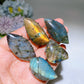 1.2"-1.7" Irregular Shape Labradorite Ring Crystal Healing Bulk Wholesale