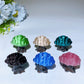 1.4“ Cat's Eye with Yooperlite Tree Carving Crystal Healing Bulk Wholesale