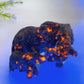3.4" Hand Carved Natural Serpentine Yooperlite Elephant Crystal Healing Bulk Wholesale