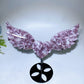 Crystal Heart Wings Carving with Stand Crystal Healing Bulk Wholesale