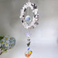 Crystal Chips Suncatcher Hanging Ornament Crystal Healing Bulk Wholesale