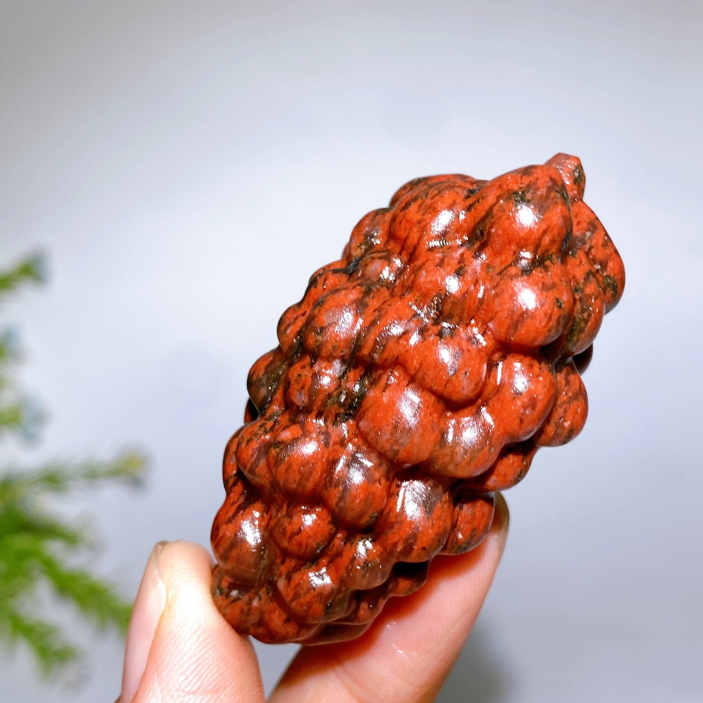 2.4" Natural Crystal Grapes Carving Crystal Healing Bulk Wholesale