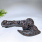 19cm Hand Carved Natural Crystal Skull Axe Crystal Healing Bulk Wholesale