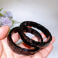 12mm 15mm Black Obsidian Bangle Crystal Healing Bulk Wholesale