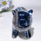 4.2" Black Banded Agate Piggy Carving Crystal Healing Bulk Wholesale