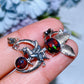 Sterling Silver Black Opal Pendant Crystal Healing Bulk Wholesale