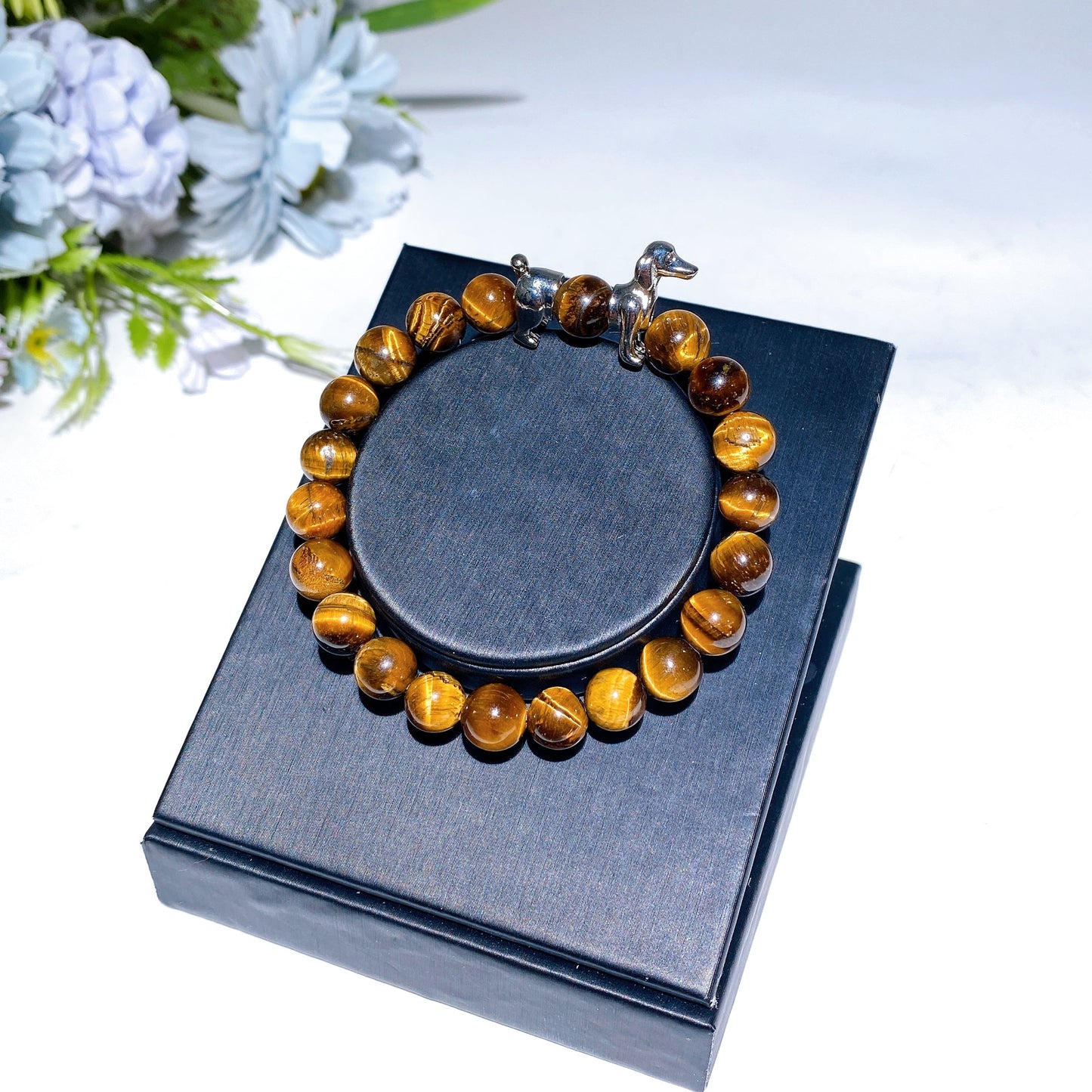 8mm Alloy Duchshud Crystal Bracelet Crystal Healing Bulk Wholesale