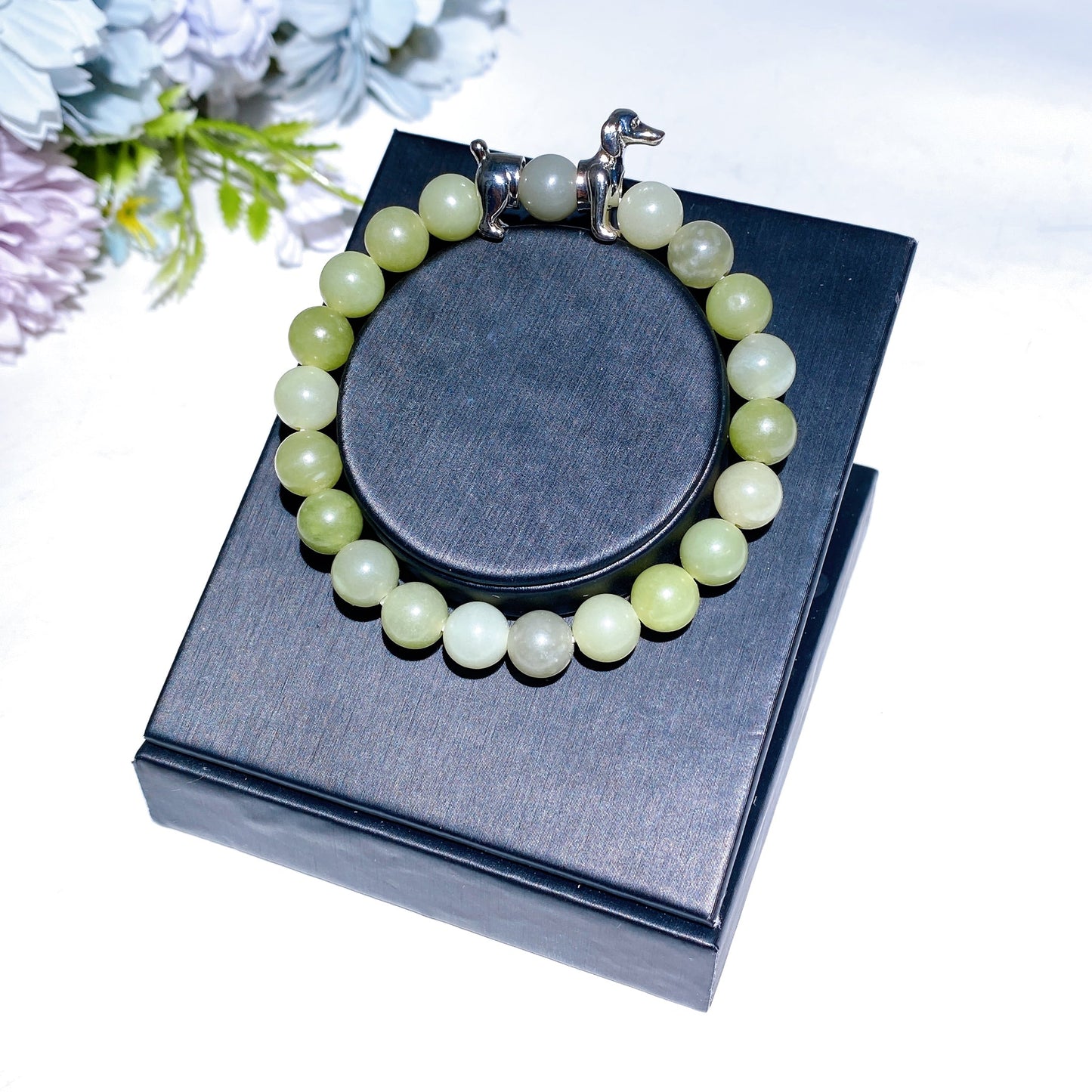 8mm Alloy Duchshud Crystal Bracelet Crystal Healing Bulk Wholesale