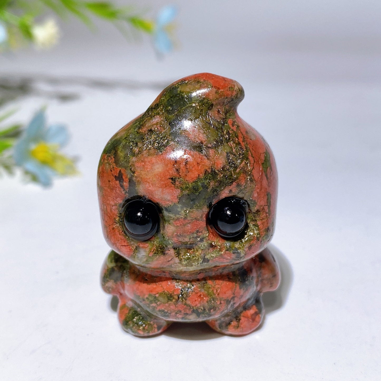 1.6" Crystal Baby Ghost Carving Crystal Healing Bulk Wholesale