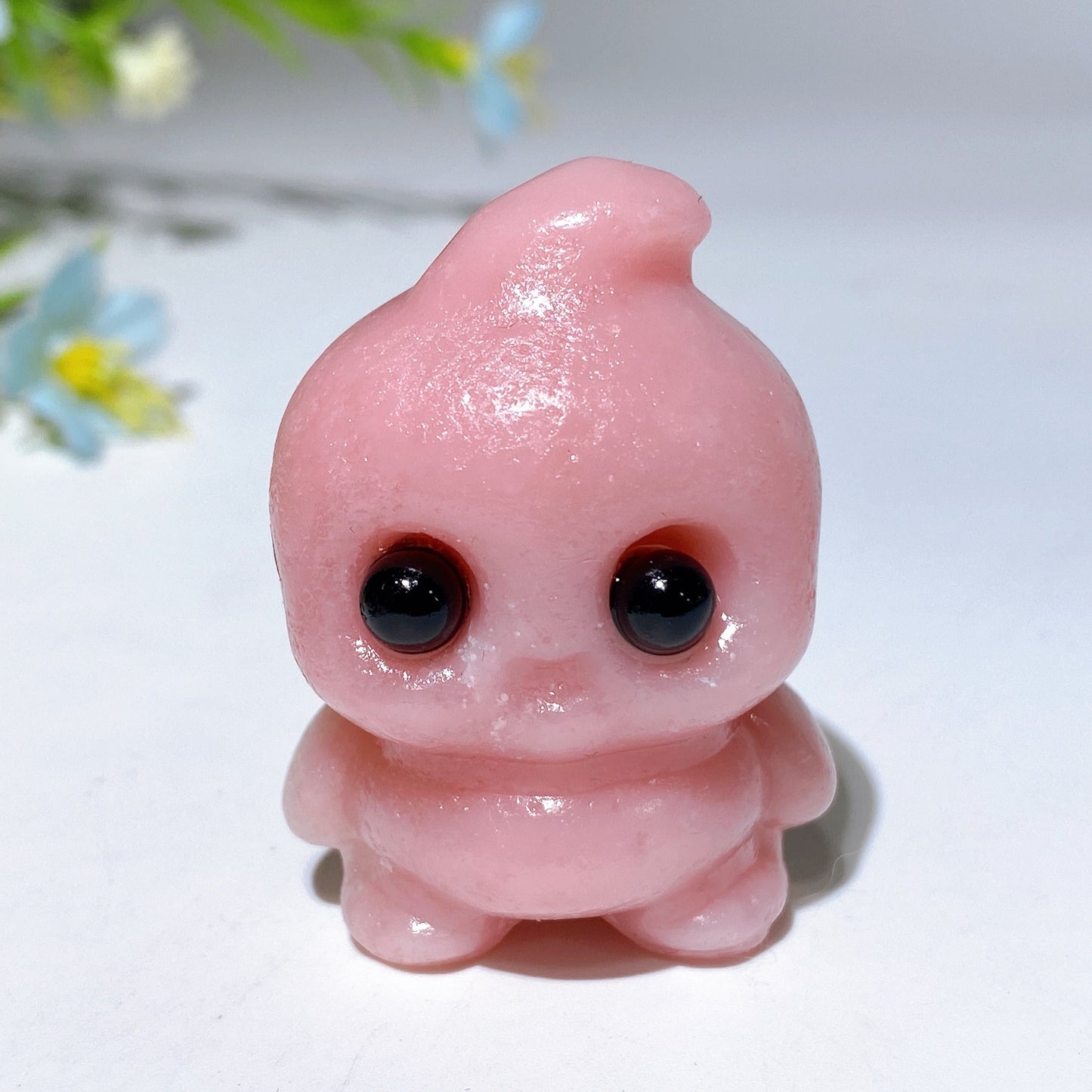 1.6" Crystal Baby Ghost Carving Crystal Healing Bulk Wholesale