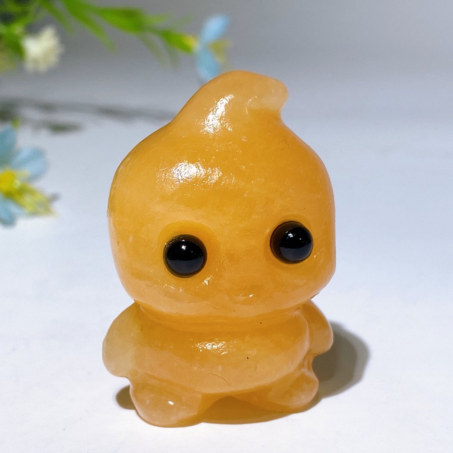 1.6" Crystal Baby Ghost Carving Crystal Healing Bulk Wholesale