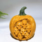 2.4" Crystal Pumpkin with Skulls Decor Carving Crystal Healing Bulk Wholesale