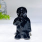 2.5"-2.8" Black Obsidian Killer Carving Crystal Healing Bulk Wholesale