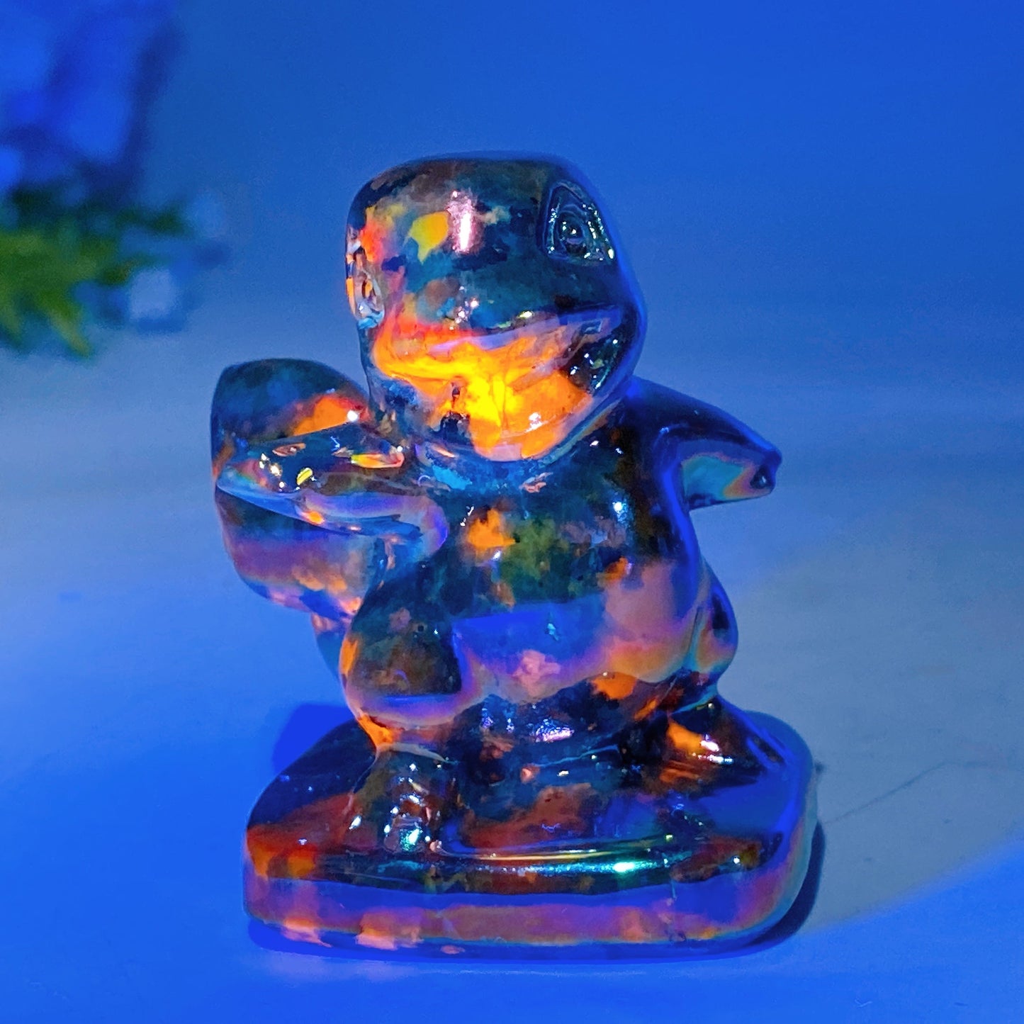 1.6"-2.4" Aura Yooperlite Pokemon Character Carving Crystal Healing Bulk Wholesale